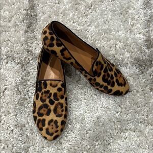 Leopard Print Women's Loafers